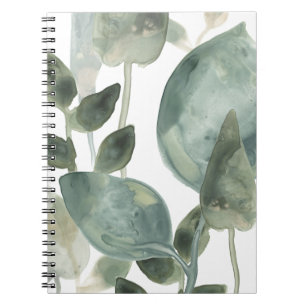 Water Leaves - Watercolor Notebook