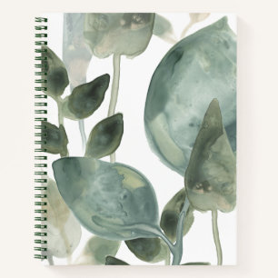 Water Leaves - Watercolor Notebook