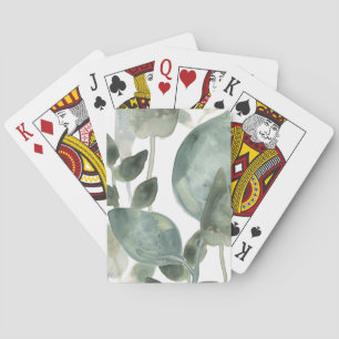 Water Leaves - Watercolor Playing Cards