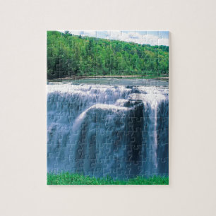 Water Letchworth State Park New York Jigsaw Puzzle