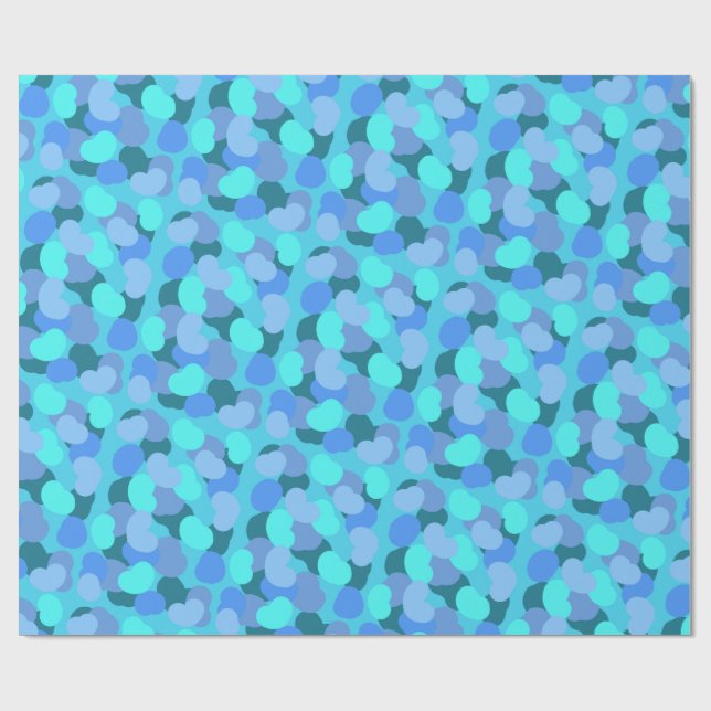 Water lights wrapping paper (Flat)