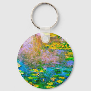 water-lilies-013 key ring