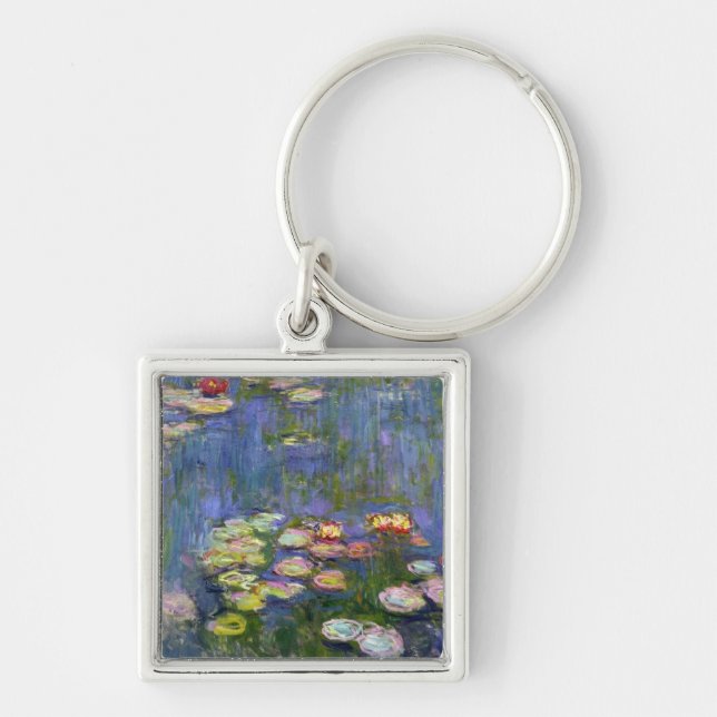 Water Lilies 10 Key Ring (Front)