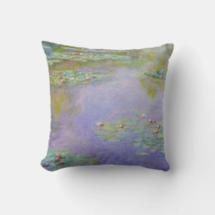 Water Lilies 1903 Claude Monet Fine Art Cushion