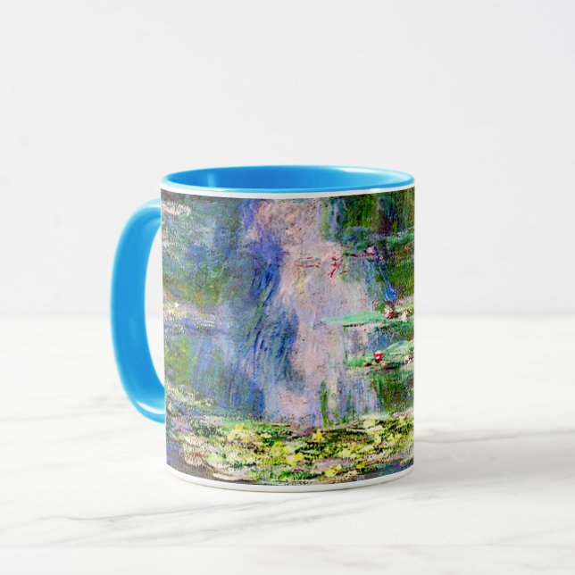 Water-Lilies, 1907 painting by Claude Monet Mug (Front Left)