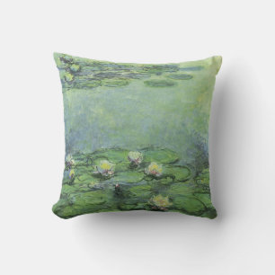 Water Lilies 1914 Claude Monet Fine Art Cushion