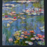 Water Lilies 1916 by Claude Monet Shower Curtain<br><div class="desc">Fans of classic art may enjoy this arty shower curtain featuring a print of the masterpiece painting: "Water Lilies" by Claude Monet, painted in 1916. The colours have been enhanced and cleaned up slightly to give this impressionist work a lively feeling. Even non-art-fans may enjoy this as a painterly, peaceful,...</div>