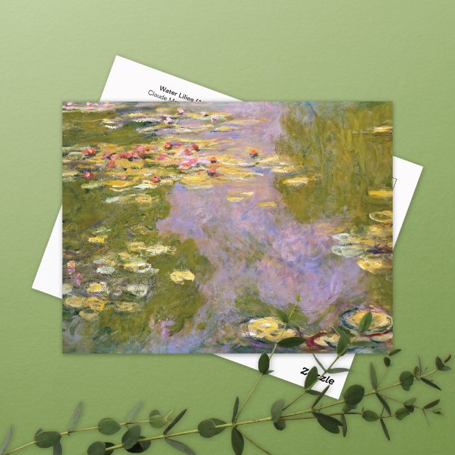 Water Lilies (1919) Claude Monet Postcard (Creator Uploaded)