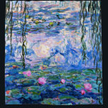 Water Lilies (1919), Claude Monet's famous artwork Shower Curtain<br><div class="desc">Claude Monet's famous French Impressionist painting,  Water Lilies (1919).</div>