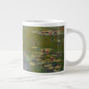 Water Lilies, 1919 Large Coffee Mug