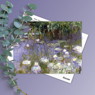 Water Lilies (1922) Claude Monet Postcard