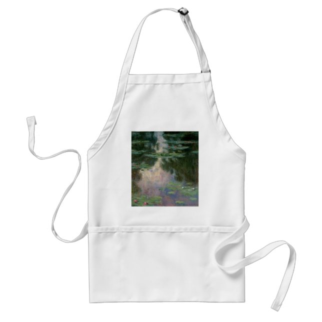 WATER LILIES 1 STANDARD APRON (Front)