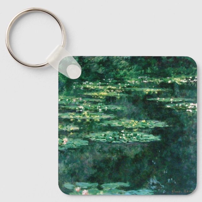 WATER LILIES 2 KEY RING (Front)