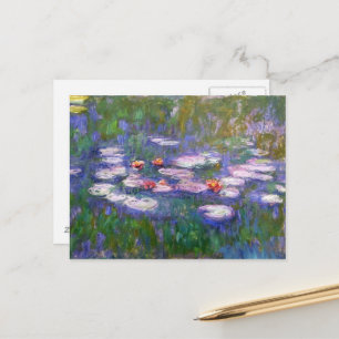 Water Lilies 8 Postcard