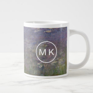 Water Lilies Agapanthus Large Coffee Mug