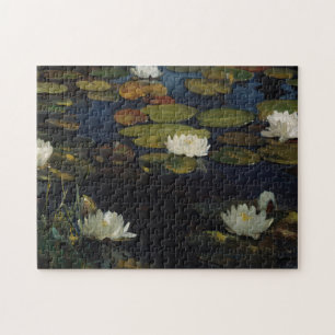 Water Lilies   Albert Edelfelt Jigsaw Puzzle