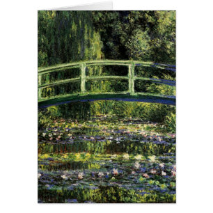 Water Lilies and Japanese Bridge