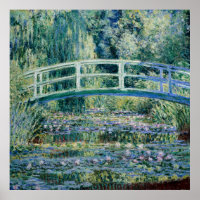 Water Lilies and Japanese Bridge 1899
