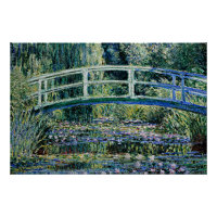"Water Lilies and Japanese Bridge"