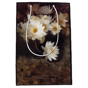 Water Lilies (by Abbott Henderson Thayer) Medium Gift Bag