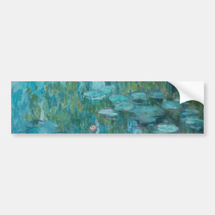 Water Lilies (by Claude Monet, 1915) Bumper Sticker