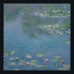 Water Lilies by Claude Monet Canvas Print<br><div class="desc">Canvas print of Claude Monet's Water Lilies. This piece was originally painted in oil on canvas in the early 1906 in France. This beautiful print will compliment any living space or bedroom.</div>