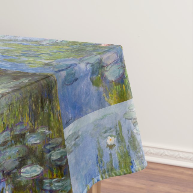 Water Lilies by Claude Monet Classic Impressionist Tablecloth (In Situ)
