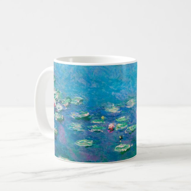 Water Lilies by Claude Monet Coffee Mug (Front Left)