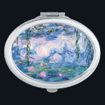 Water Lilies by Claude Monet Compact Mirror<br><div class="desc">Water Lilies by Claude Monet.
 Please visit my store for more interesting design and more colour choice => zazzle.com/iwheels</div>