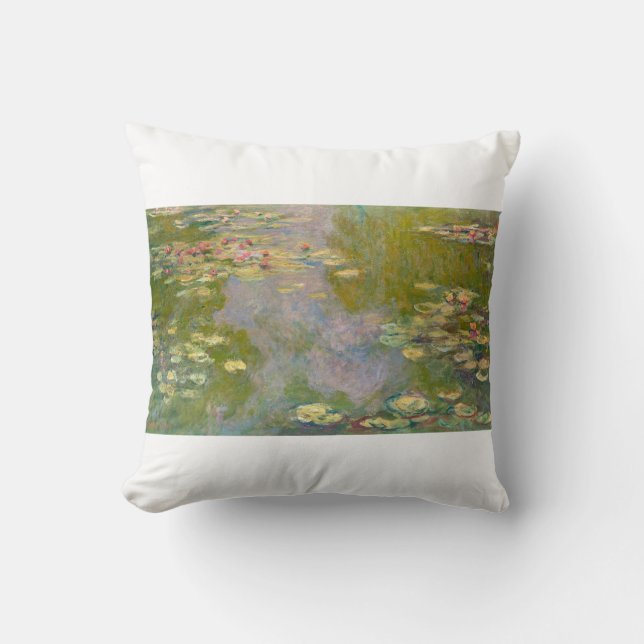 Water Lilies by Claude Monet Cushion (Front)