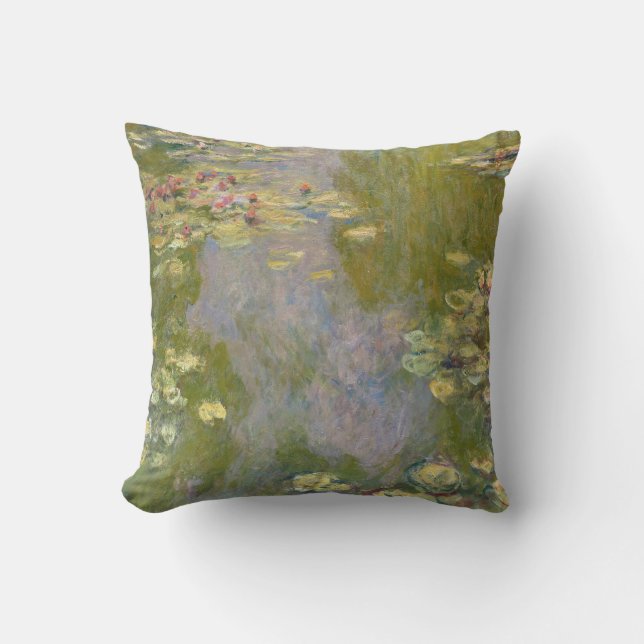 Water Lilies by Claude Monet Cushion (Front)