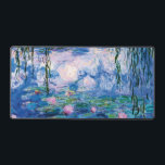 Water Lilies by Claude Monet  Desk Mat<br><div class="desc">Water Lilies by Claude Monet. 
Please visit my store for more interesting design and more colour choice => zazzle.com/iwheels*</div>