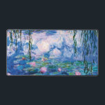 Water Lilies by Claude Monet  Desk Mat<br><div class="desc">Water Lilies by Claude Monet. 
Please visit my store for more interesting design and more colour choice => zazzle.com/iwheels*</div>