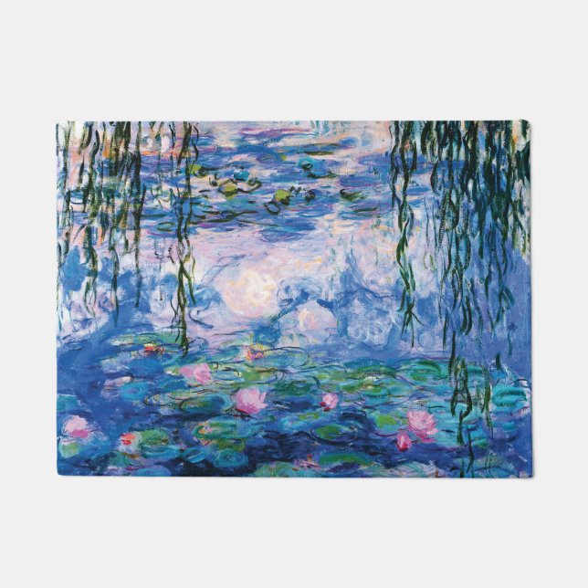 Water Lilies by Claude Monet Doormat (Front)
