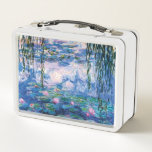 Water Lilies by Claude Monet Metal Lunch Box<br><div class="desc">Please visit my store for more interesting design and more colour choice => zazzle.com/iwheels*</div>