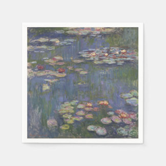 Water Lilies by Claude Monet Napkin