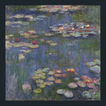 Water Lilies by Claude Monet Poster<br><div class="desc">Claude Monet - Water Lilies. Beautiful floral painting in beautiful colours by Claude Monet. High quality printed gifts,  prints,  phone cases and many other great gifts.</div>