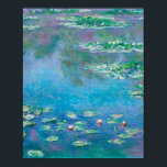 Water Lilies by Claude Monet Poster<br><div class="desc">Water Lilies by Claude Monet</div>
