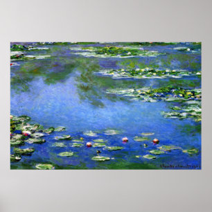Water Lilies by Claude Monet Poster