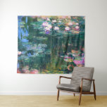 Water Lilies by Claude Monet Tapestry<br><div class="desc">Please visit my store for more interesting design and more color choice =>  zazzle.com/iwheels*</div>