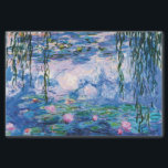 Water Lilies by Claude Monet  Tissue Paper<br><div class="desc">Water Lilies by Claude Monet.
Please visit my store for more interesting design and more colour choice. => zazzle.com/iwheels*</div>