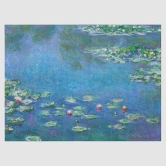 Water Lilies by Claude Monet Tissue Paper