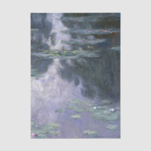 Water Lilies by Claude Monet Tissue Paper