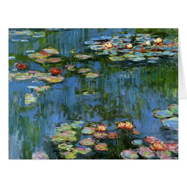 Water Lilies by Monet (Front Horizontal)