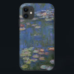 Water Lilies by Monet Detail iPhone 11 Case<br><div class="desc">Detail from Monet's Water Lilies.  Customisable using the CUSTOMIZE IT button.  You can add or delete text,  put a name,  initials,  monogram or any other text on your case.  Make a great personalised gift! Design concept copyright Scarebaby Design.</div>