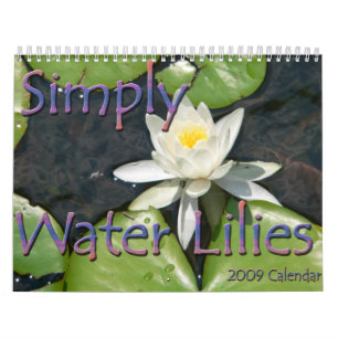 Water Lilies Calendar