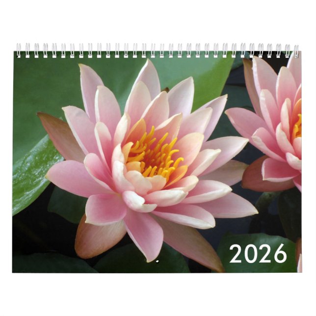 Water Lilies Calendar 2026 (Cover)