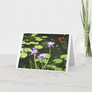 Water Lilies Card