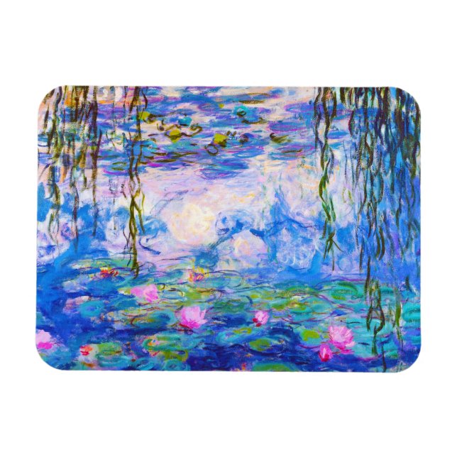 Water Lilies Claude Monet Magnet (Horizontal)