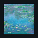 Water Lilies, Claude Monet  Magnet<br><div class="desc">“One instant, one aspect of nature contains it all, ” said Claude Monet, referring to his late masterpieces, the water landscapes that he produced at his home in Giverny between 1897 and his death in 1926. In this spatially ambiguous canvas, the artist looked down, focusing solely on the surface of...</div>